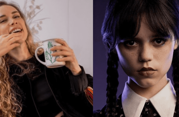 ALE VENTURO enciende su modo “MERLINA” con un apasionante LOOK DARK nunca antes visto wapa.pe