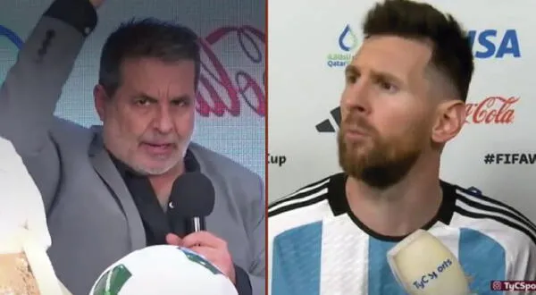 Gonzalo Núñez se burló de Lionel Messi tras la frase 'Qué miras. bobo'