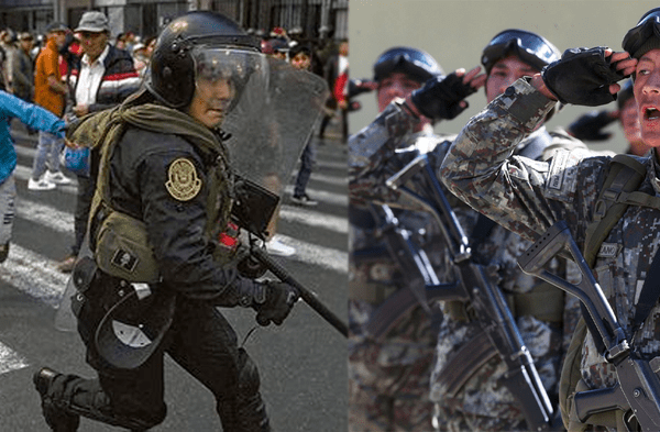 Fuerzas Armadas apoyarán a la PNP en la seguridad de zonas decretadas en emergencia por protestas