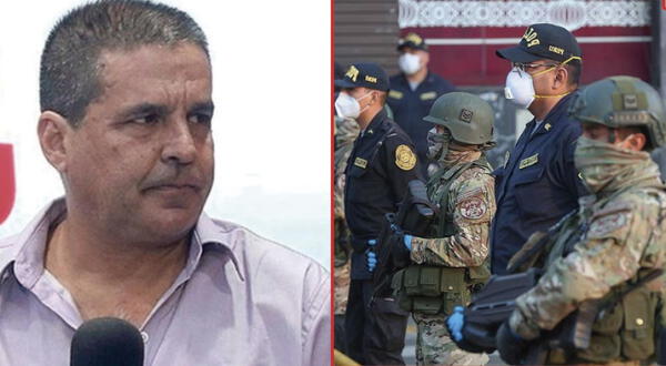 Gonzalo Núñez aplaudió a los militares por su presencia en las calles