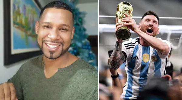 Edson Dávila quiere que su hijo sea como Lionel Messi