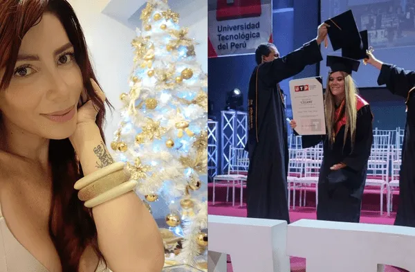 Milena Zárate celebra graduación de su hermana