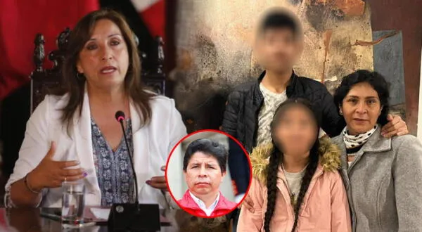Dina Boluarte concedio salvoconducto Lilia Paredes hijos Pedro Castillo México
