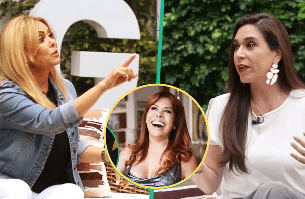Gisela le pide a Verónica Linares hacerle una pregunta a Magaly. wapa.pe