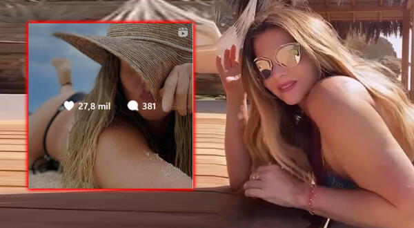 Johanna San Miguel impacta al lucirse en sexy bikini a sus 55 años wapa.pe