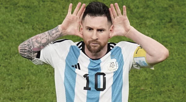 Lionel Messi se coronó campeón en el Mundial Qatar 2022 con la selección de Argentina