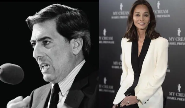 Mario Vargas Llosa e Isabel Preysler