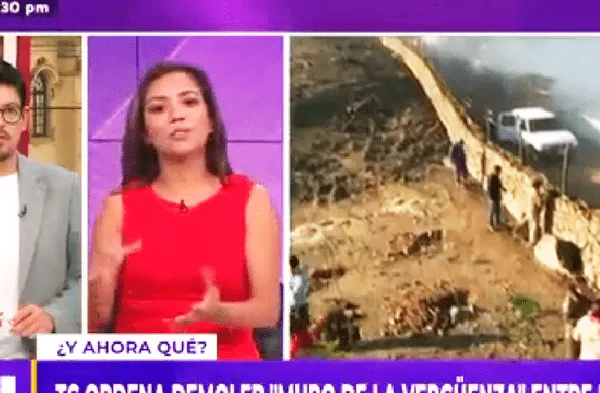 Comentarista de Latina: "Muro fue construido para evitar personas ligadas al terrorismo"