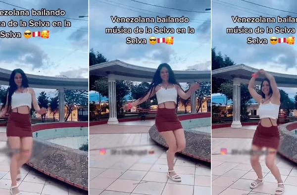 TikTok viral: Venezolana baila música de la selva y sus movimientos sorprenden a peruanos
