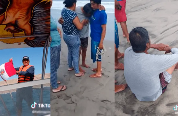 Emprendedor lo pierde todo tras anómalo oleaje en Talara y peruanos se unen en TikTok