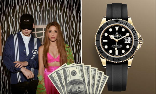 Shakira mencionó a los relojes Rolex