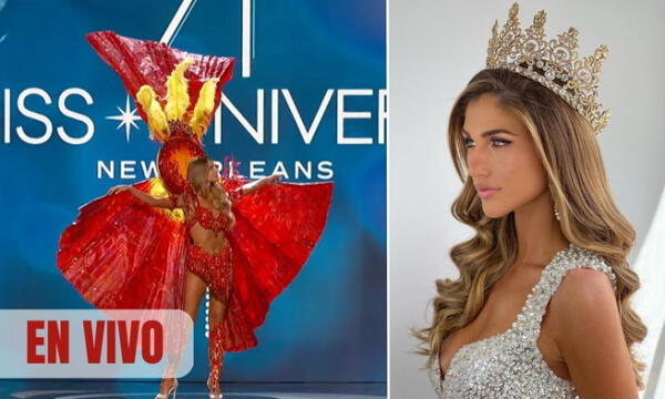Alessia Rovegno en la gala de Miss Univero 2023