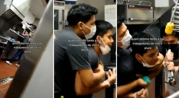 Trabajadores de Chilis baile hacer el amor TikTok