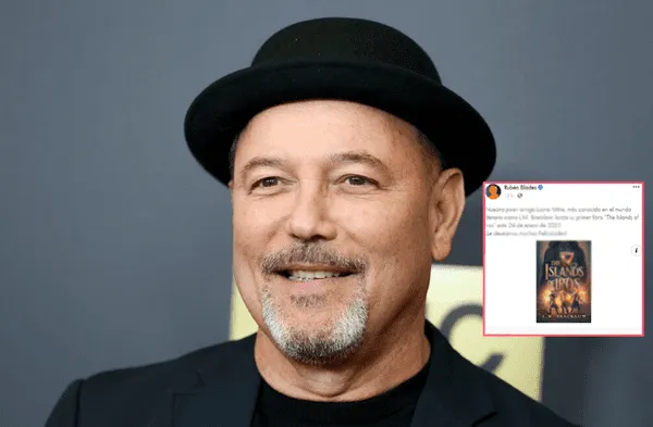 Rubén Blades no puede más y reacciona ante libro de autora peruana