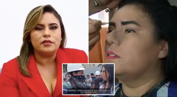 Claudia Toro se transforma en manifestante