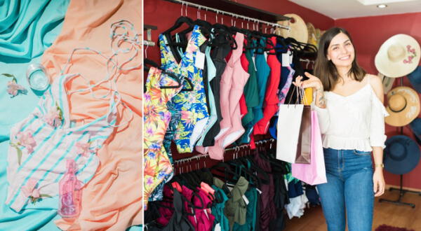 Top 4 de tiendas en Gamarra con ropa de baño entera, bikinis y trikinis  desde 35 soles