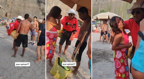 Hombre descubre a su novia con su amante en la playa los yuyos tiktok