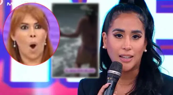 Melissa Paredes responde a Magaly Medina.