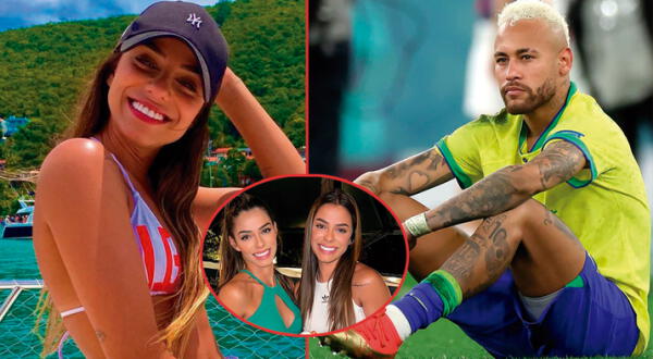 La brasileña Key Alves delató a su compatriota Neymar.