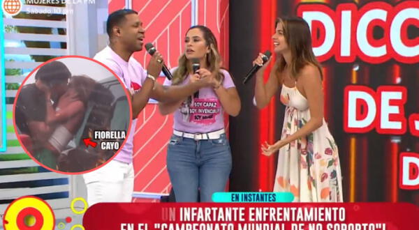 Edson Dávila trolea a Stephanie Cayo por apasionado beso de Fiorella Cayo