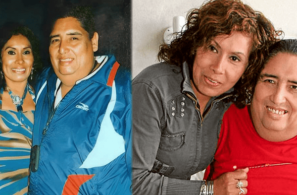 Tongo y su esposa Gladys Lupinta