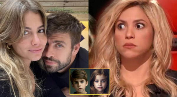 Gerard Piqué, Shakira, Clara Chía