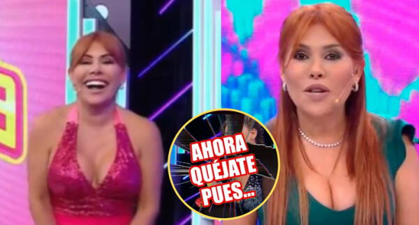 Magaly Medina recibe curiosa respuesta de parte de su equipo de producción. wapa.pe