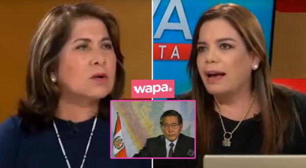 Milagros Leiva discute con Martha Chávez por el autogolpe de Alberto Fujimori 5 de abril