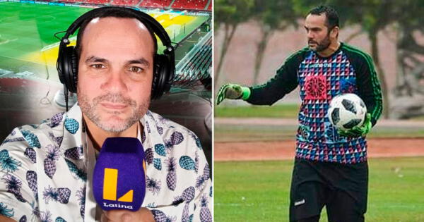 Coki Gonzales fue entrevistado por la prensa extranjera por ser el único periodista en convertirse en futbolista profesional