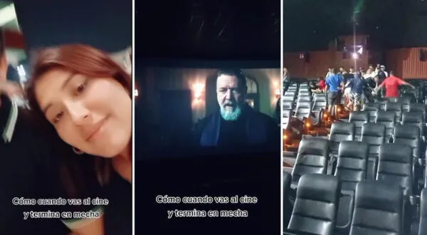 Pareja acude a ver pelicula a cinemark y termina en pelea