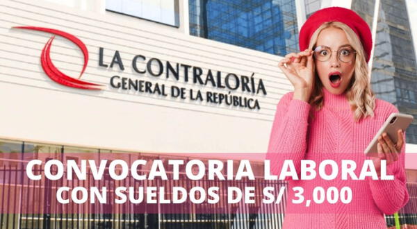 Oferta laboral en la Contraloría