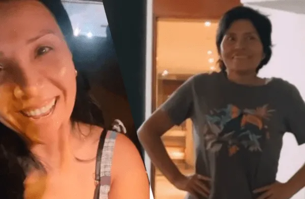 Tula Rodríguez sorprende a mujer que labora en su casa
