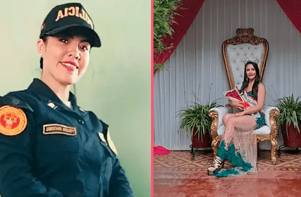 Realizan por primera coronación a mujer policía como Señora Cajamarca