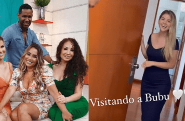 Brunella Horna recibe visita especial de sus excompañeros en 'América Hoy'