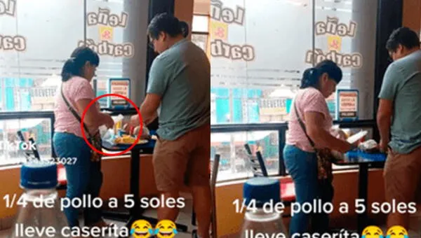 La pareja aprovechó la oferta y se la llevó a casa.