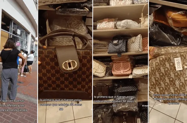 tienda de carteras en TikTok