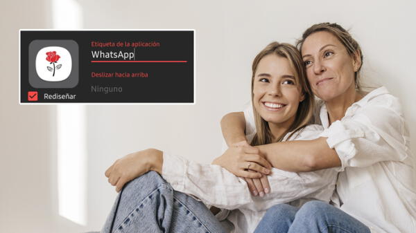 Truco de Whatsapp para cambiar de ícono por el Día de la Madre