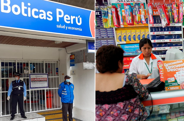En Perú hay muchas boticas y farmacias que ofrecen diversos productos