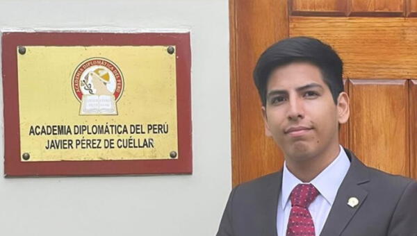 El joven se mostró orgulloso por este logro.