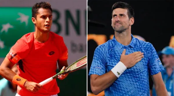 Juan Pablo Varillas enfrentará en los octavos de final del Roland Garros a Novak Djokovic