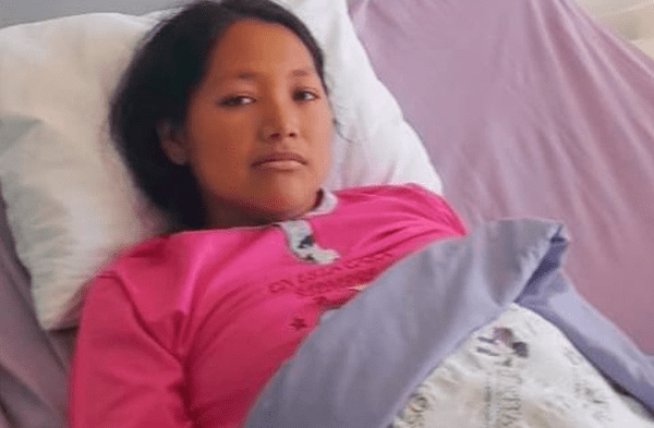 Madre soltera con hijos de 8 y 5 años fue diagnosticada con cáncer a la sangre y pide ayuda para sobrevivir