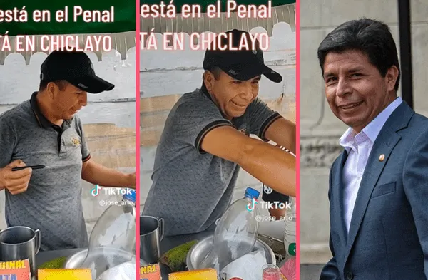 Hombre reconoce a 'Pedro Castillo' en Chiclayo y lo denuncia en redes