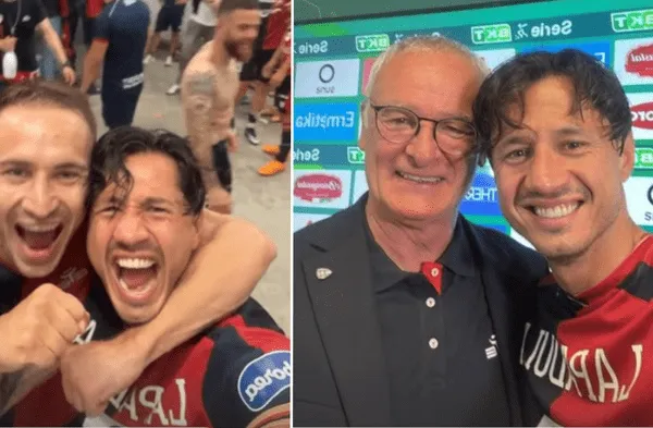 Gianluca Lapadula en Cagliari