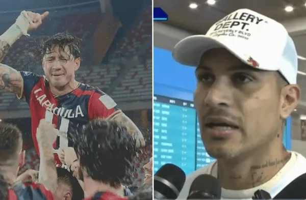 Paolo Guerrero y Gianluca Lapadula