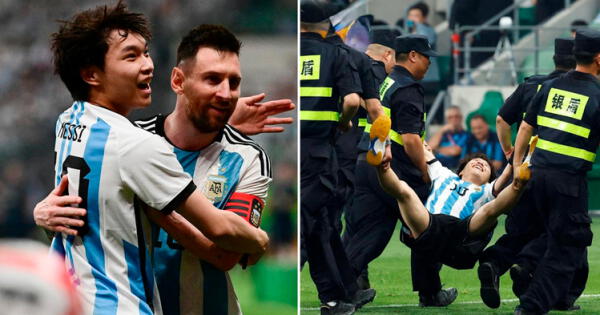 Lionel Messi eloqueció a sus hinchas en China en el amistoso contra Australia