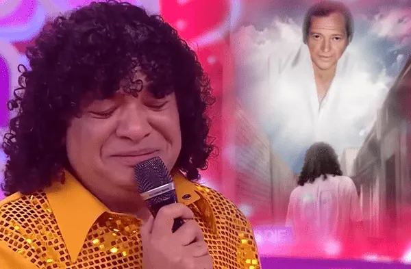 Carlos Vílchez se quiebra en vivo al recordar a su papá