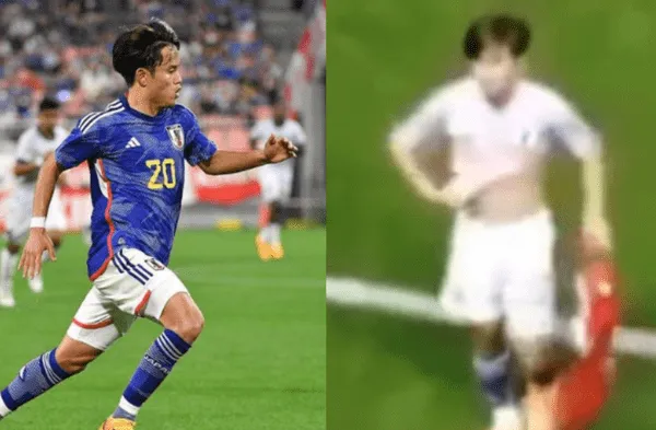 El futbolista japonés no soportó las críticas.