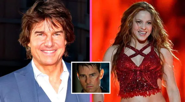 Tom Cruise se pronuncia tras ser choteado por Shakira.