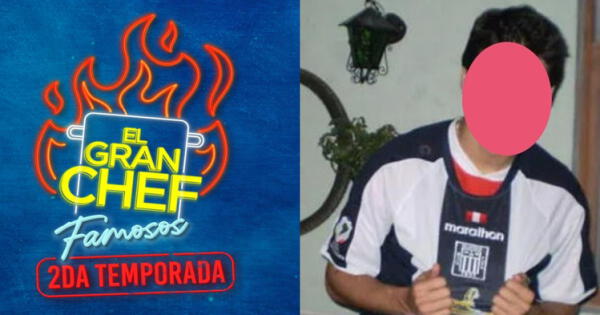 Este es el jugador con pasado blanquiazul y ahora, concursa en "El gran chef, famosos".