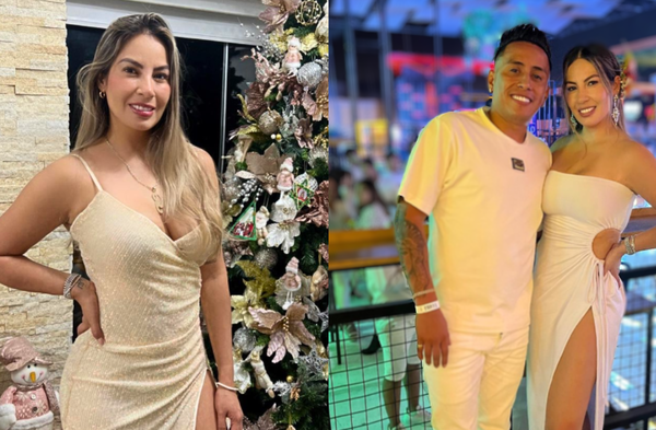 Pamela López y Christian Cueva